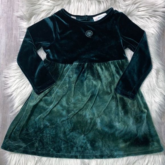 Christie Brooks Other - Christie Brooks Green Velvet Dress